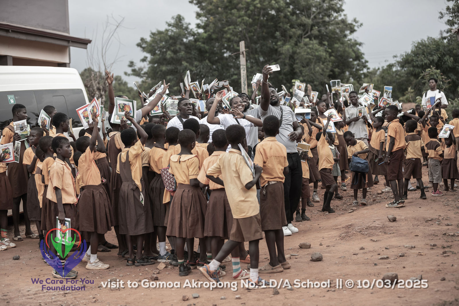 Gomoa Akropong visit photo